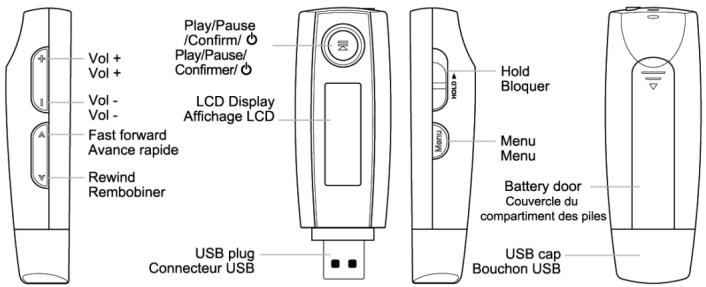 EMTEC LECTEUR MP3 C215 - Caractéristiques - 2