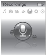 EMTEC LECTEUR MP4 C220 - NAVIGATION DANS LE MENU PRINCIPAL - 5