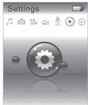 EMTEC LECTEUR MP4 C220 - NAVIGATION DANS LE MENU PRINCIPAL - 6