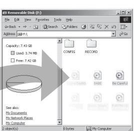 EMTEC LECTEUR MP4 C220 - TRANSFERT DE FICHIERS - 2