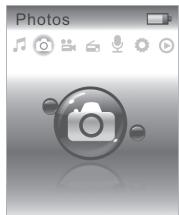 EMTEC LECTEUR MP4 C220 - NAVIGATION DANS LE MENU PRINCIPAL - 2