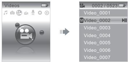 EMTEC LECTEUR MP4 C220 - Lire des videos - 1