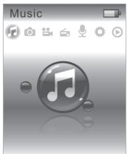 EMTEC LECTEUR MP4 C220 - NAVIGATION DANS LE MENU PRINCIPAL - 1