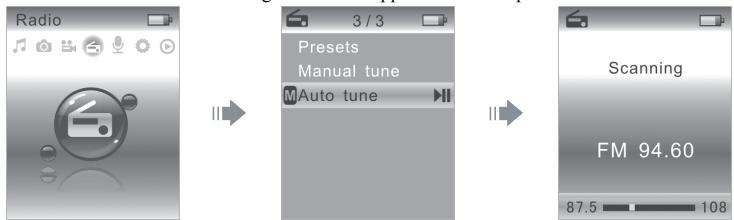 EMTEC LECTEUR MP4 C220 - Syntonisation automatique - 1