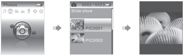 EMTEC LECTEUR MP4 C220 - MODE PHOTOS - 1