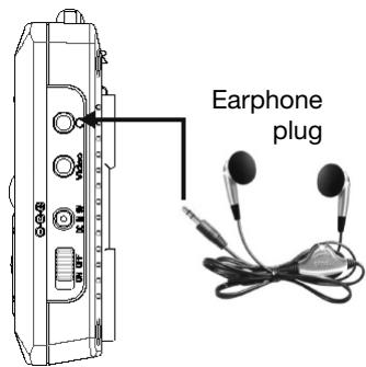 EMTEC TL TNT S855 - Connecting the earphone - 1