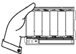 EMTEC TL TNT S855 - Attaching the battery pack : - 3