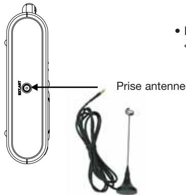 EMTEC TL TNT S860 - Raccordement à l'antenne externe - 1