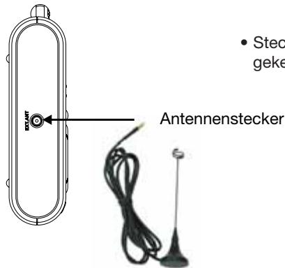 EMTEC TL TNT S860 - Anschlieben der externen Antenne - 1