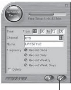 EMTEC TUNER TNT S825 - Programmierte Aufnahme - 1