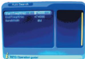 EMTEC TUNER TNT S885 - Wyszukiwanie ręczne - 1