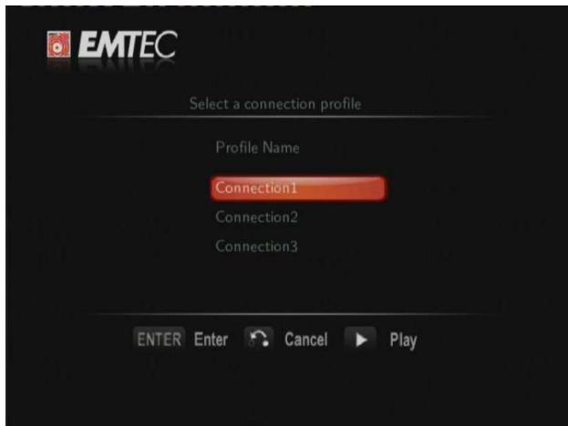EMTEC LECTEUR MULTIMDIA N200 - Configuration sans fil (Wi-Fi) - 1