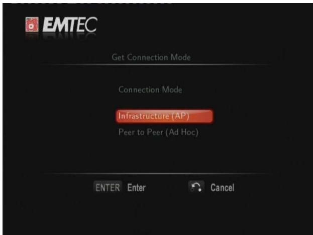 EMTEC LECTEUR MULTIMDIA N200 - -Obtenir un mode de connexion - 1