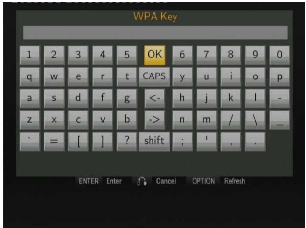 EMTEC LECTEUR MULTIMDIA N200 - Input WEP / WPA Key - 1