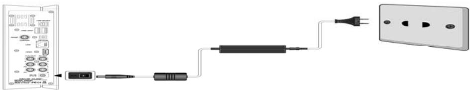 EMTEC MOVIE CUBE LECTEUR MULTIMEDIA HDD S120H - Connexion à l'alimentation électrique - 1