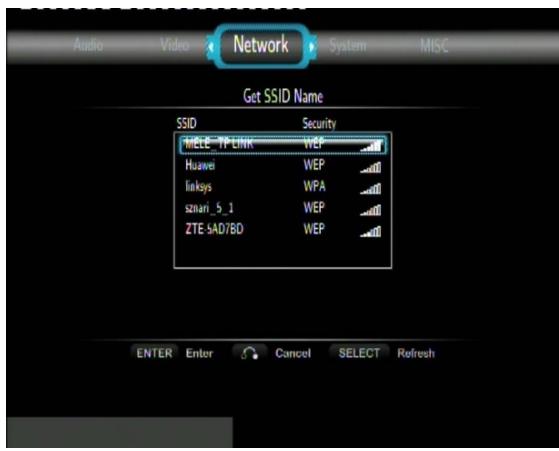 EMTEC MOVIE CUBE LECTEUR MULTIMEDIA HDD S120H - Obtenir un nom SSID - 1