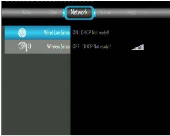 EMTEC MOVIE CUBE LECTEUR MULTIMEDIA HDD S120H - Changement des paramètres réseau - 1