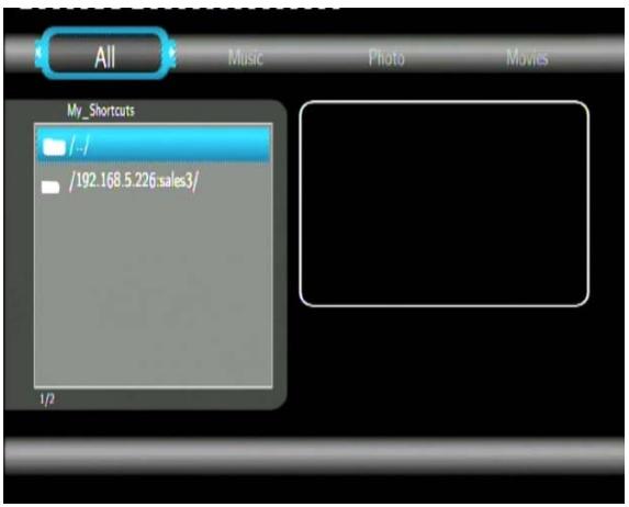EMTEC MOVIE CUBE LECTEUR MULTIMEDIA HDD S120H - Navigation par ' Mes Raccourcis ’ - 3