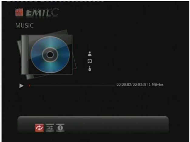EMTEC MOVIE CUBE V800H - Options de lecture audio - 1