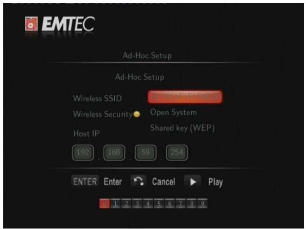 EMTEC MOVIE CUBE V800H - Test de connexion - 1