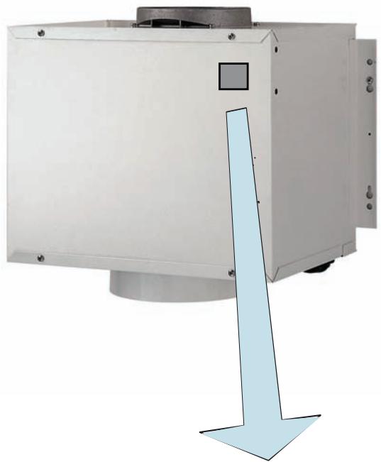ROBLIN CONFORT 800 - Typeplaatje van de afzuigkap - 1