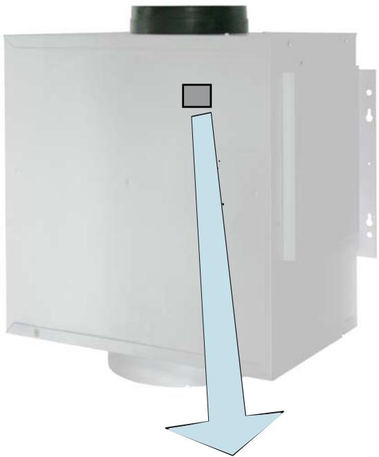 ROBLIN CONFORT 800 - Typeplaatje van de afzuigkap - 1
