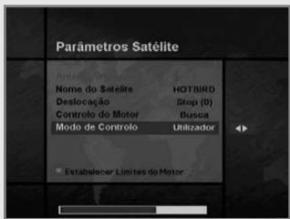 HUMAX CR-FOX - Recherche de position initiale du satellite - 1