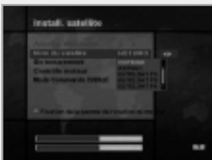 HUMAX CRCI-5500 - Recherche d'un service dans le satellite sélectionné - 1