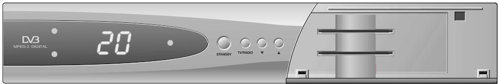 HUMAX CRCI-5500 - Panneau Frontal - 3
