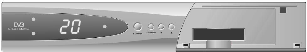 HUMAX CRCI-5500 - Panneau Frontal - 2