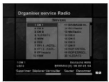HUMAX F1-5000 - Pour groupe les services dans un genre ; - 2