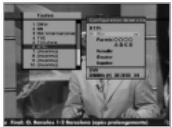 HUMAX F1-5000 - liste de services simples - 2