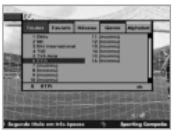 HUMAX F1-5000 - Pour changer les attributs d'un service - 1