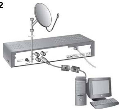 HUMAX F2-1002 - Mise à jour à partir d'un PC - 1