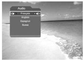 HUMAX F2-1002 - Changement de la langue audio - 1