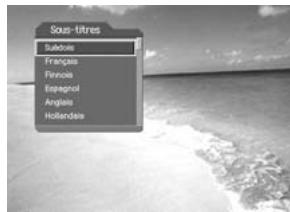 HUMAX F2-1002 - Modification de la langue des sous-titres - 1