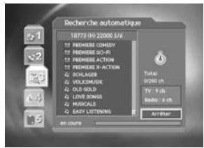 HUMAX F2-1002 - Recherche automatique - 1