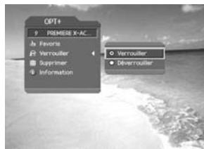 HUMAX F2-1002 - Verrouillage/déverrouillage d'une chaîne - 1