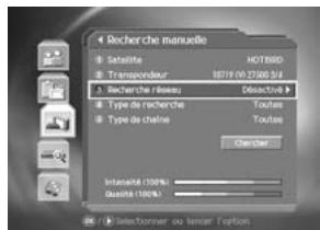 HUMAX F2-1002 - Recherche réseau - 1
