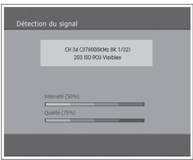 HUMAX LGB-19DXT - Detection du signal - 1