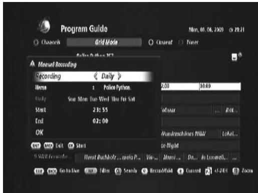 HUMAX TN-5000HD - Guide des programmes - 2