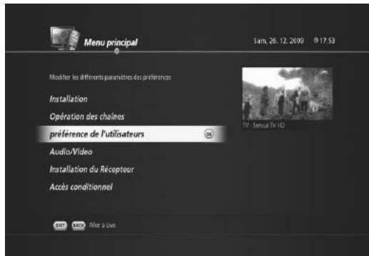 HUMAX TN-5000HD - Verrouillage parental - 1