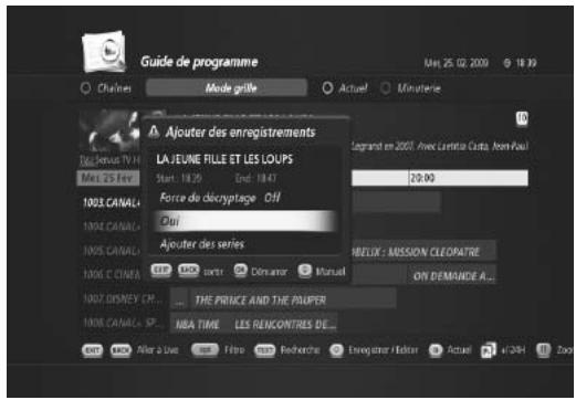 HUMAX TN-5000HD - Guide des programmes - 1
