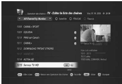 HUMAX TN-5000HD - Ignorer des chaînes - 2