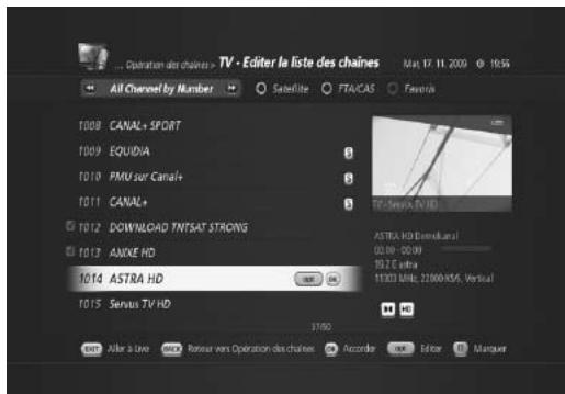 HUMAX TN-5000HD - Suppression de chaînes - 2