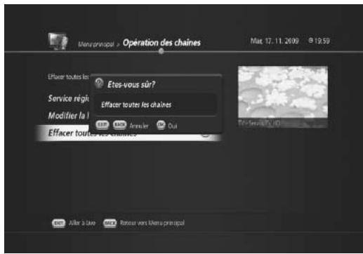 HUMAX TN-5000HD - Modifier chaîne - 2