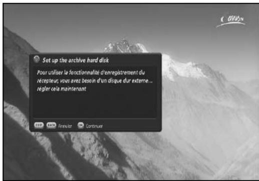 HUMAX TN-5000HD - Préférences - 1