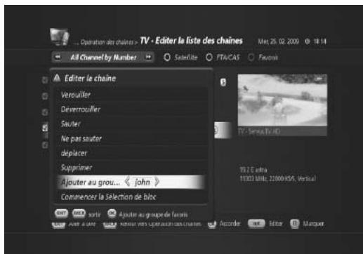 HUMAX TN-5000HD - Liste des chaînes - 2