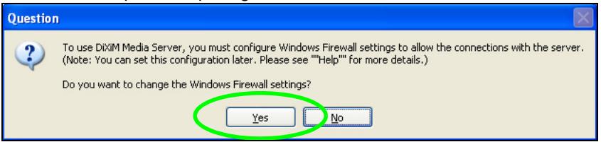 ZYXEL DMA-1000 - Installer le logiciel du serveur multimédia - 9