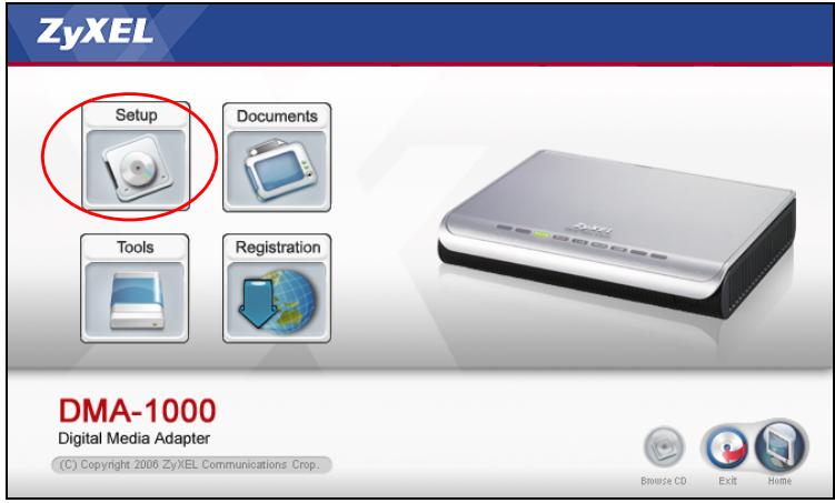 ZYXEL DMA-1000 - Installazione del software Media Server - 2